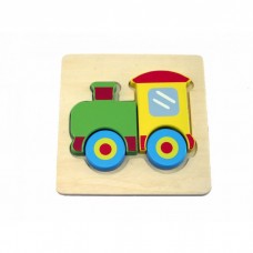 Wooden Block Train Puzzle Wooden Block Train Puzzle
